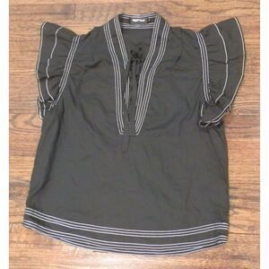 Magali Pascal Black Top Women's Size Medium